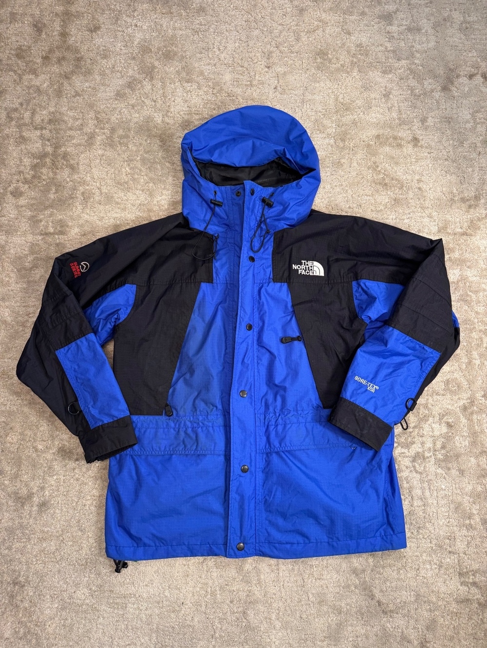 Vintage The North Face Summit Series Gore-Tex XCR Blue Black Jacket